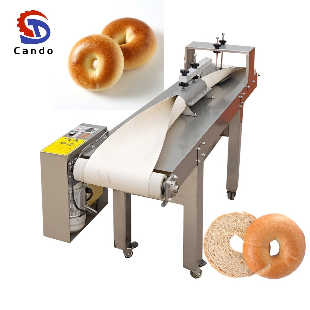 Automatic Bagel Making Machine Bagel Bread Rolling Machine Bagel Former Machine