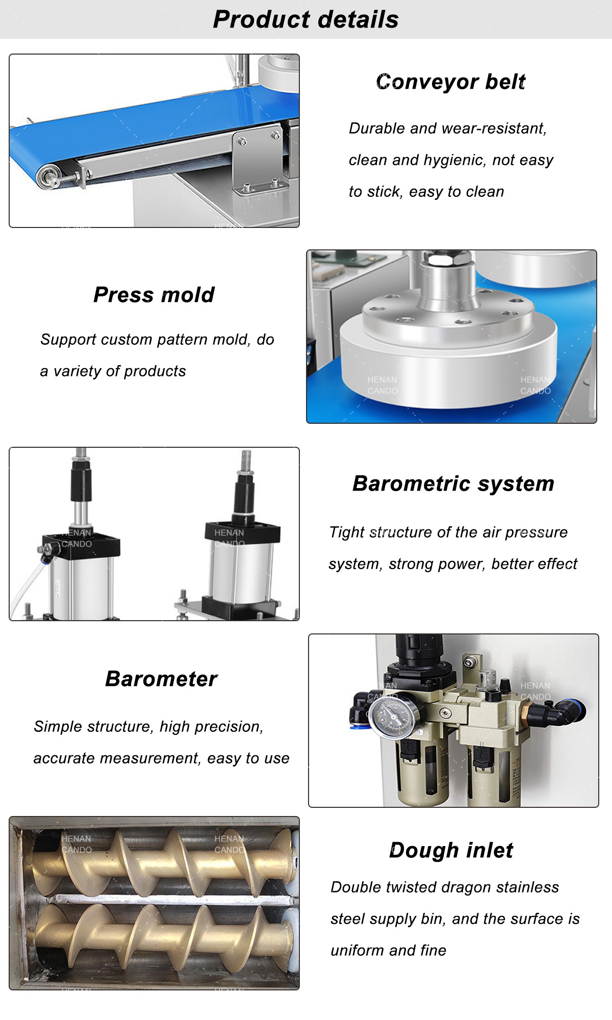 dough press macine