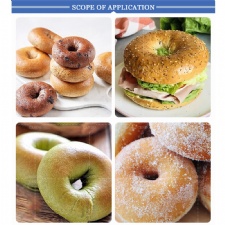 Automatic Bagel Making Machine Bagel Bread Rolling Machine Bagel Former Machine